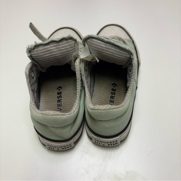 2/20$ Converse Toddler Girls 11 Mint Green Pastel Sneaker Summer Chuck All Stars - Picture 3 of 7